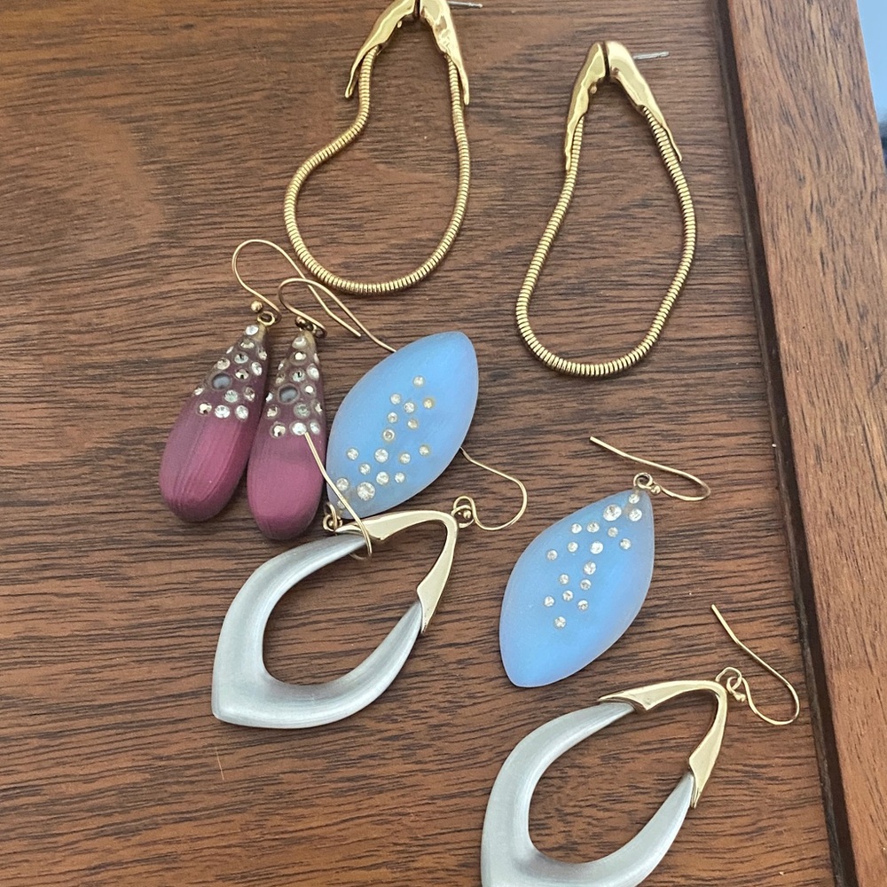 Alexis Bittar earring bundle - 4 pairs